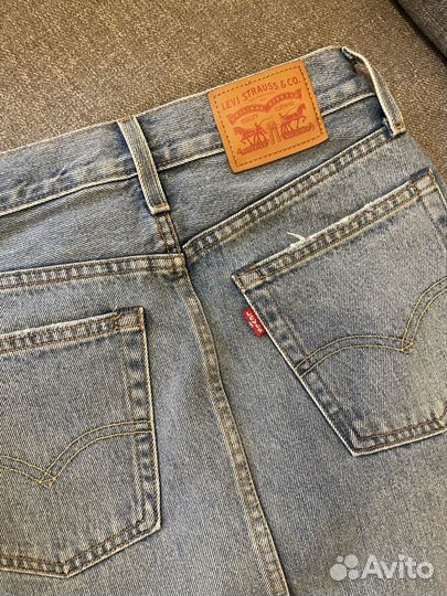 Джинсовая юбка levis