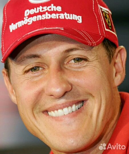 Новая хлопковая гоночная бейсболка Шумахер Ф1