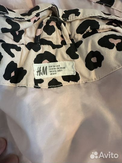 Куртка hm для девочки 134