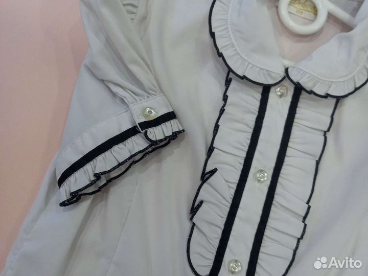 Блузка школьная 140р