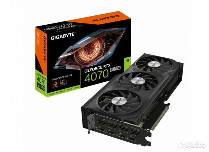 Gigabyte GeForce RTX 4070 Super WindForce OC 12Gb