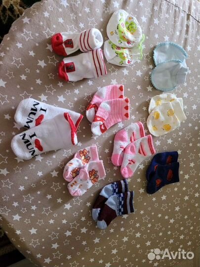 Детские вещи для девочки с 0+ и до 3х мес пакетом
