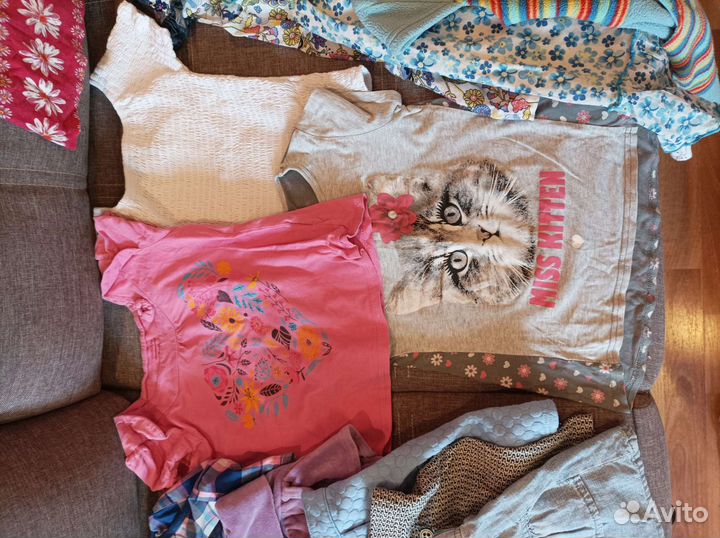 Вещи пакетом 16 шт. на девочку