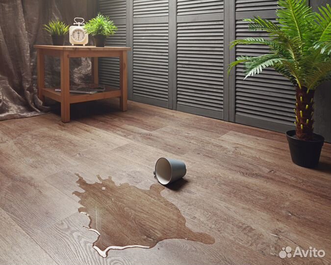 Кварцвиниловый ламинат со склада Stone wood