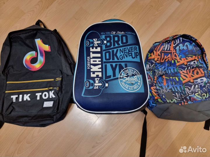 Рюкзаки цена за 3шт