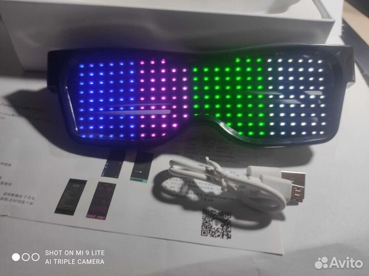 Светодиодные очки Glow Pro