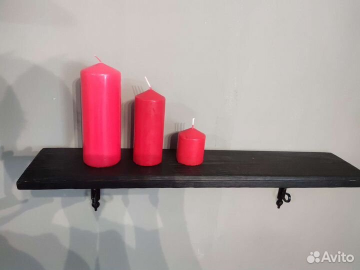 Полка деревянная