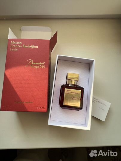 Maison francis kurkdjian baccarat rouge 540 70 мл