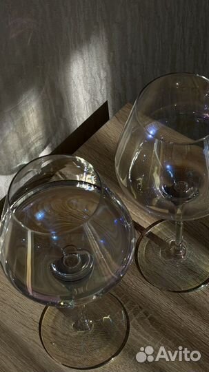 Перламутровые бокалы, набор 2шт