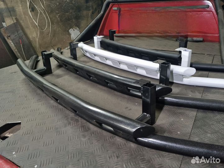 Защита бампера газель