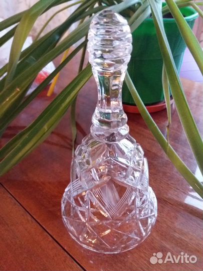 Хрусталь ваза для конфет, колокол