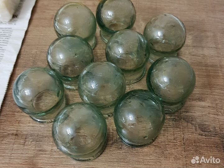 Банки стеклянные медицинские