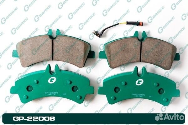 Колодки G-brake GP-22006 GP-22006 G-brake