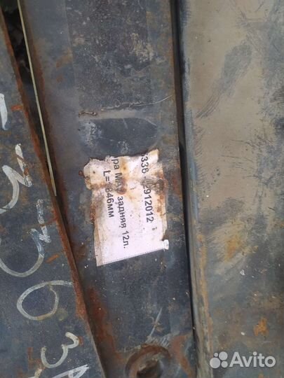 Рессоры на Маз