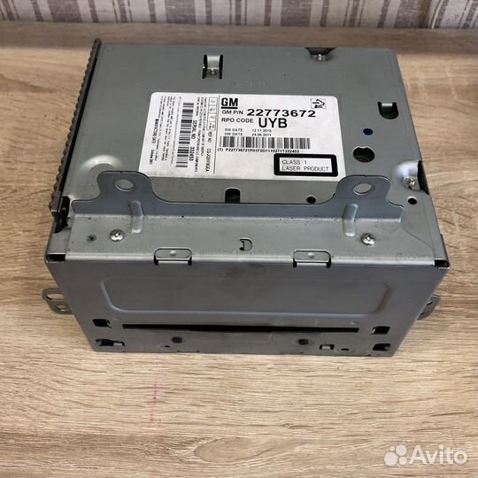 Магнитола chevrolet cruze