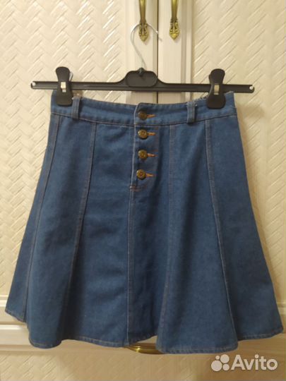 Юбка джинсовая