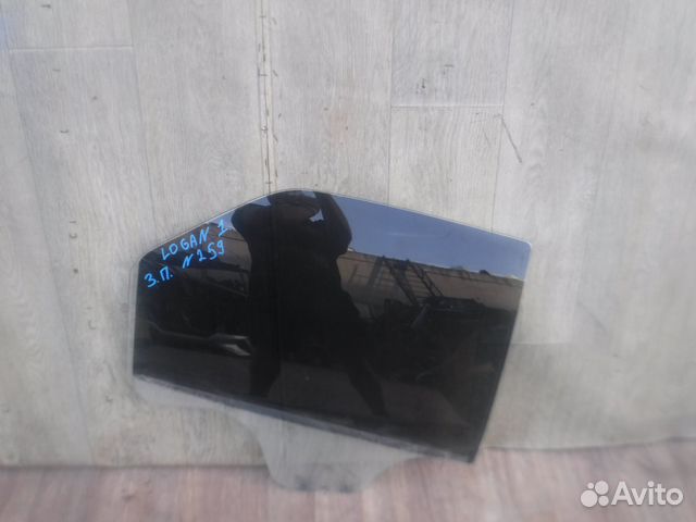 Стекло двери задней правой №259 Renault Logan 2011