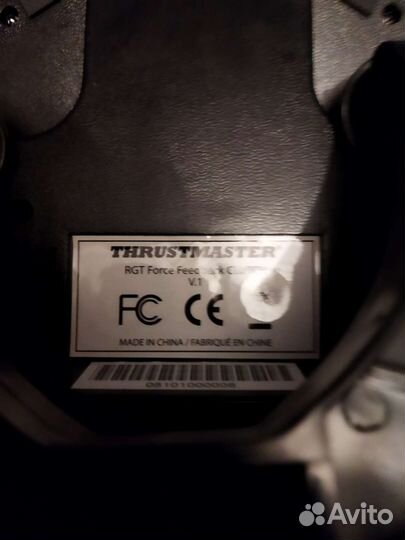 Руль thrustmaster tht force feedback clutch V.1
