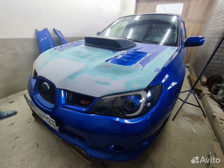 Воздухозаборник Charge Speed на капот Subaru