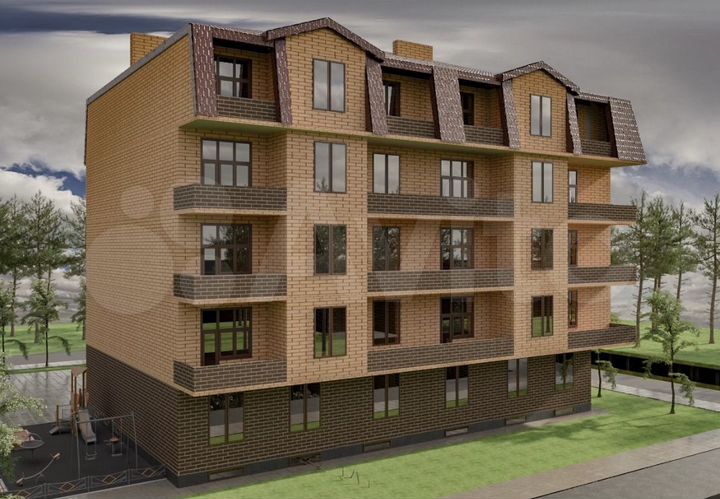 1-к. квартира, 51 м², 1/5 эт.