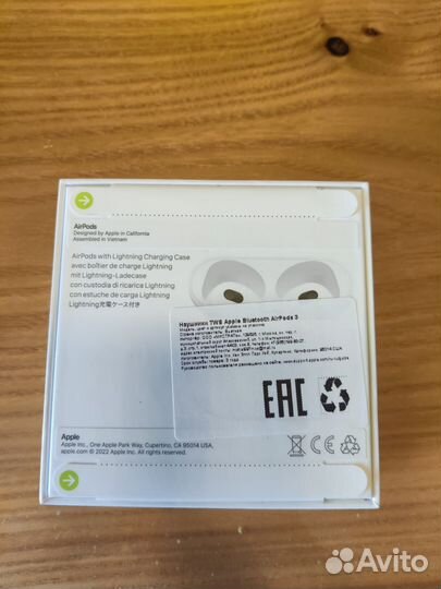 Наушники Airpods 3
