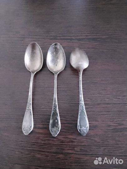Чайные ложки мельхиор СССР