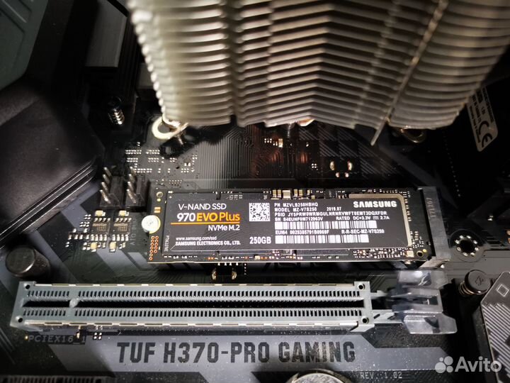 Яростный игровой i5-9500 / TUF H370 / 32Gb / 250Gb