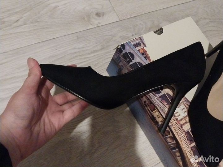 Туфли женские 40 размер натуральная замша