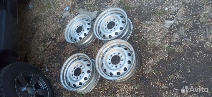 Штампованные диски r15 niva б/у