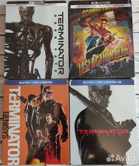 4K UHD Steelbook Blu-Ray Arnold Schwarzenegger