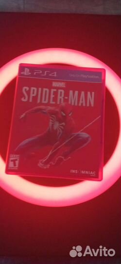 Spider man ps4 английский