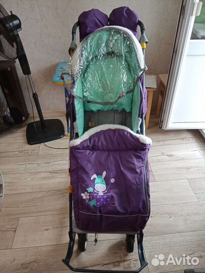 Коляска санки