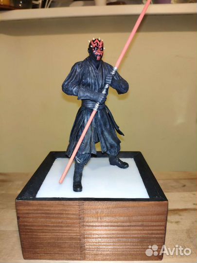 Кастомная фигурка Дарт Мола со светящимися мечами