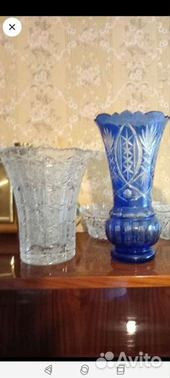 Хрустальная ваза СССР