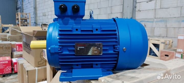 Электродвигатель аир 100L6 2,2кВт 1000об новый