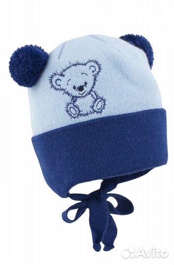 Шапка для малыша весна/очень (размер 44-46)