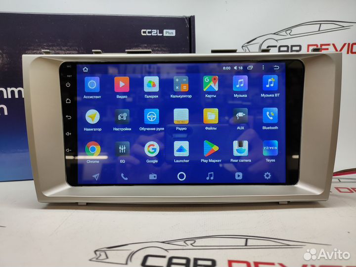 Мультимедиа Toyota Camry 6 V40 2006-11 CC2L Teyes