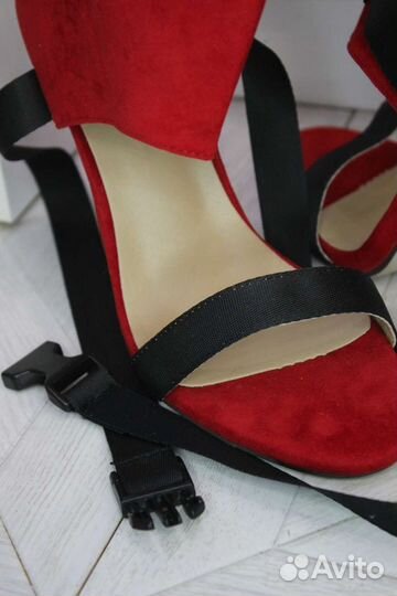 Туфли босоножки женские бархатные