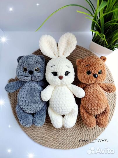 Плюшевые игрушки ручной работы мягкие игрушки