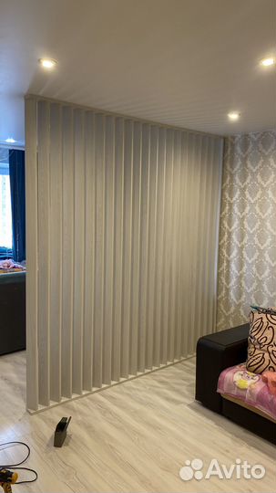 Реечная перегородка