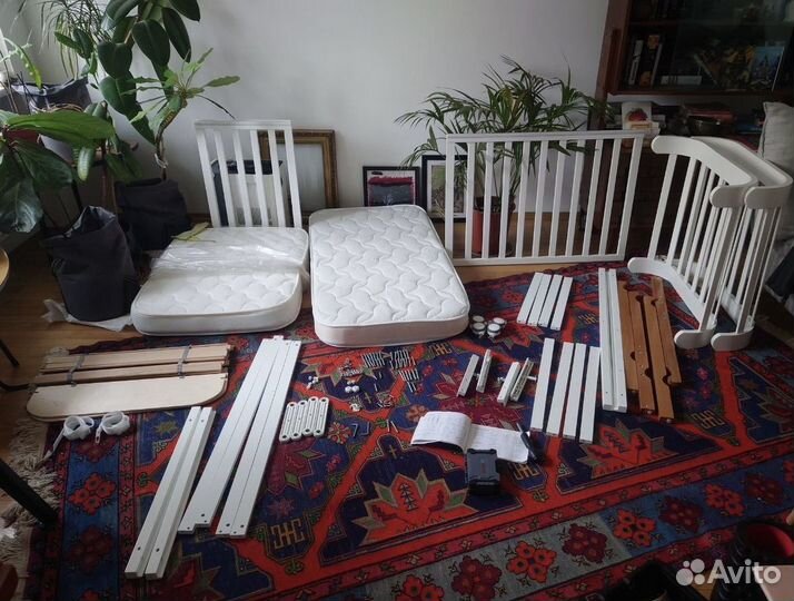 Кроватка happy baby mommy lux