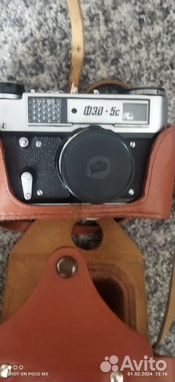 Пленочный фотоаппарат Фэд-5с + Смена 8м