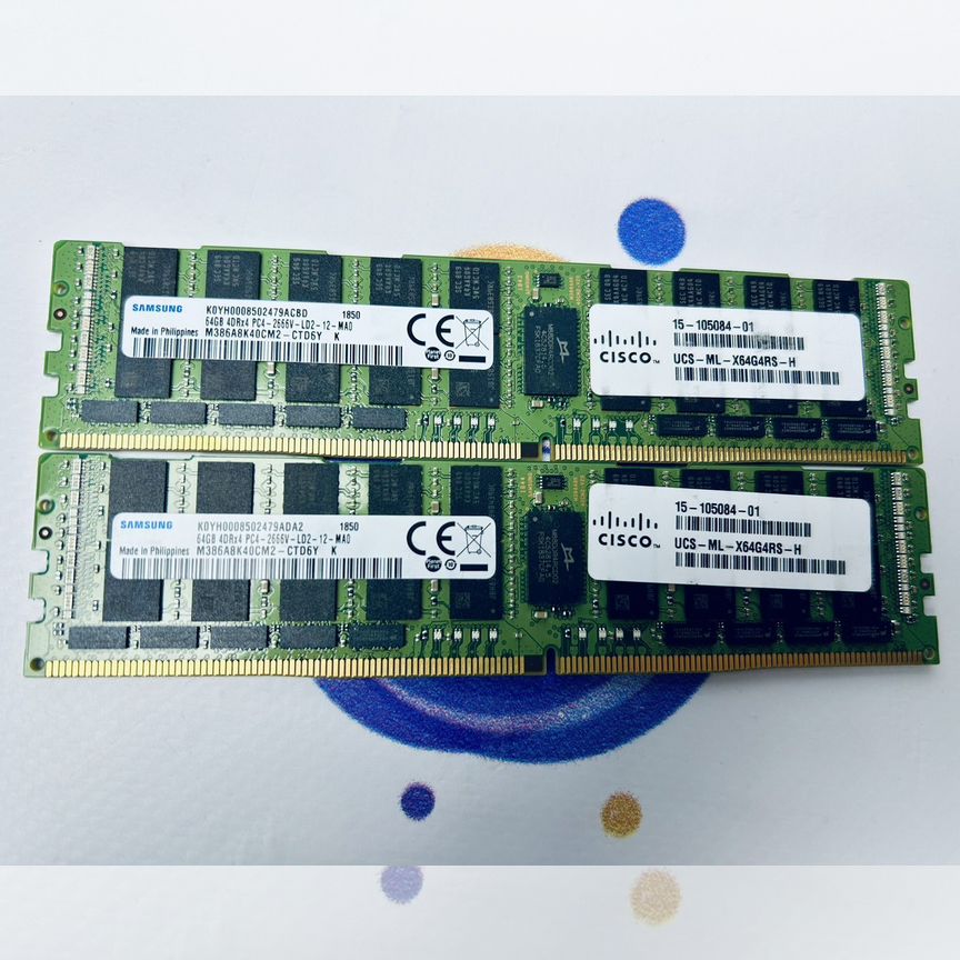 [M386A8K40CM2-CTD] Ddr4 64gb 2666 Mhz Reg Samsung M386a8k40cm2-Ctd