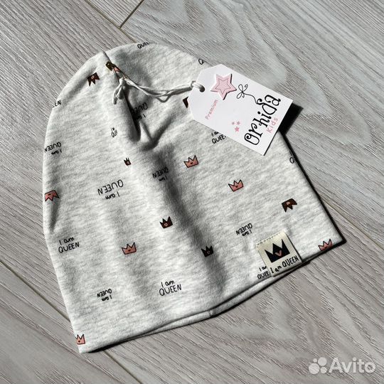 Шапка хлопок новая