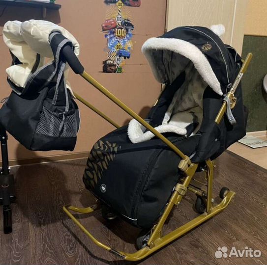 Санки коляска Nika kids
