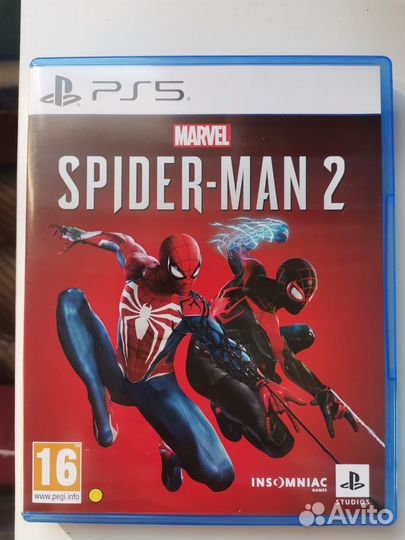 Человек паук 2 ps5 диск