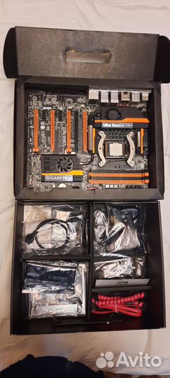 Материнская плата gigabyte + процессор I7-4770k