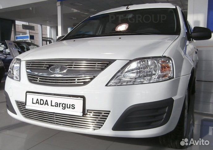 Накладка на решётку радиатора LADA Largus (хром)