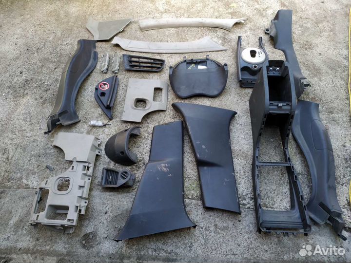 Пластик салона renault megane 2