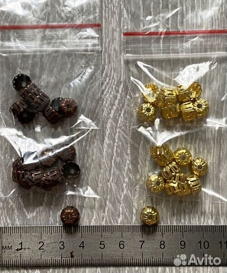 Фурнитура для бижутерии - концевик для шнура